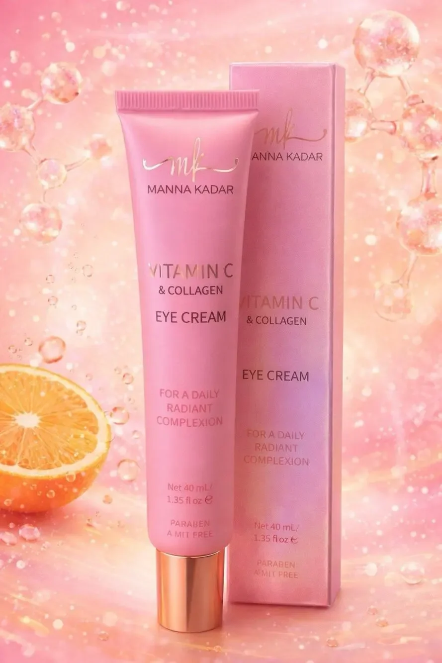 Manna Kadar - Vitamin C & Collagen Eye Cream - 1.69 fl oz - Brightening Firming